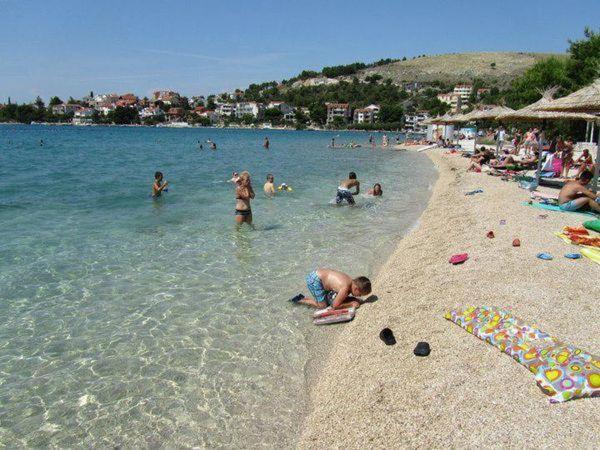 Braco Apartments By The Sea With A Sea View Žaborić Exterior foto
