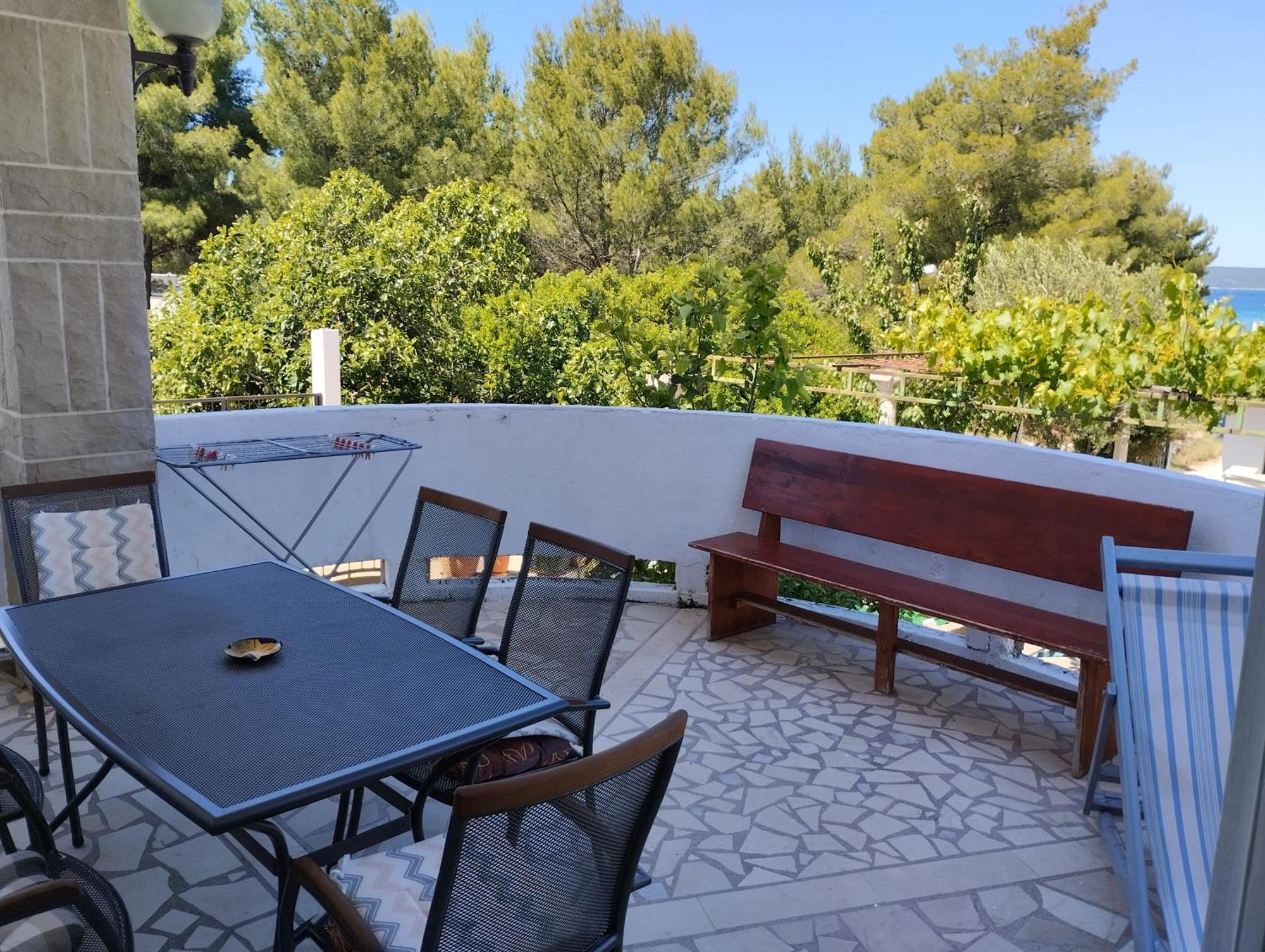 Braco Apartments By The Sea With A Sea View Žaborić Exterior foto
